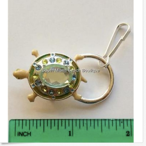 Sea Life Turtle ID Eyeglass Holder Pin Brooch Lanyard Badge Holder Eye Glasses - Picture 8 of 8